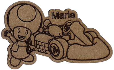 Magnet - Personnage Mario personnalisable
